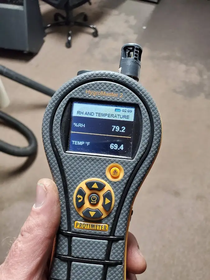 Moisture meter humidity assessment for Fire & Smoke Damage Restoration in Kilgore