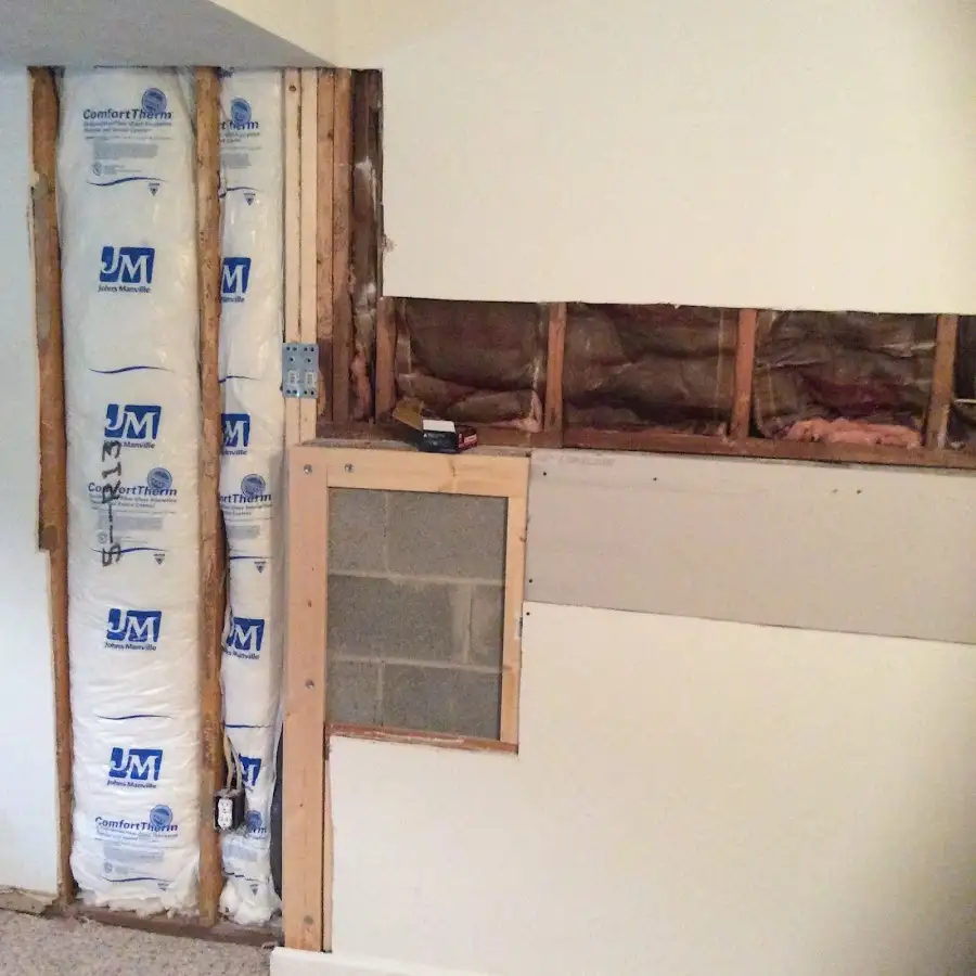 Wall insulation replacement during Odor Removal & Deodorization in Kilgore